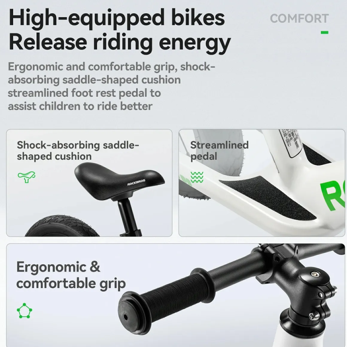 Triumph 12-Inch Kids Balance Bike