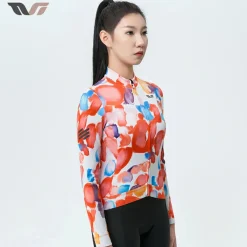 TVI Cycling Jersey Fleece Long Sleeve for 41–68 °F