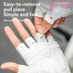 TVI ROCKBROS Women’s Half-Finger Fishing and Cycling Gloves