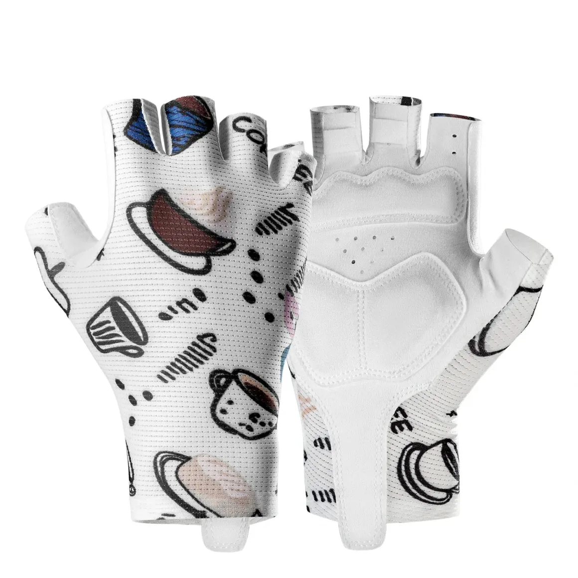 TVI ROCKBROS Women’s Half-Finger Fishing and Cycling Gloves