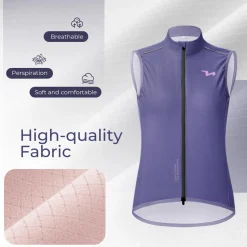 TVI Women's Cycling Vest Windproof - MJ008