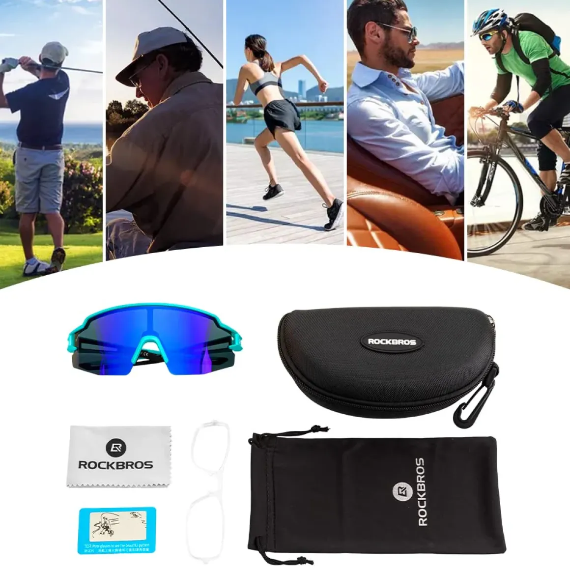 Ultralight 22g Polarised Sports Sunglasses