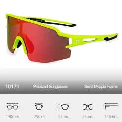 Ultralight 22g Polarised Sports Sunglasses