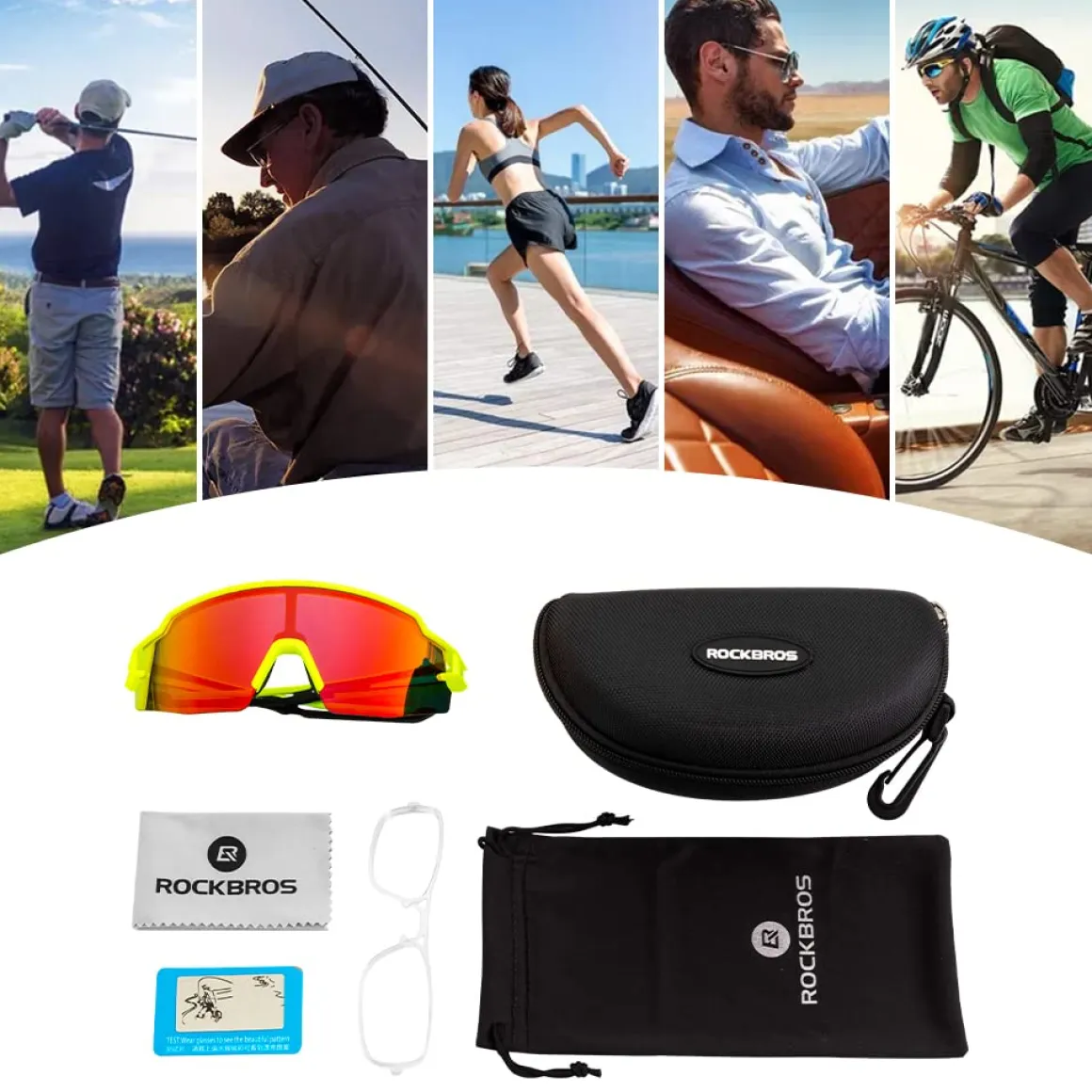 Ultralight 22g Polarised Sports Sunglasses