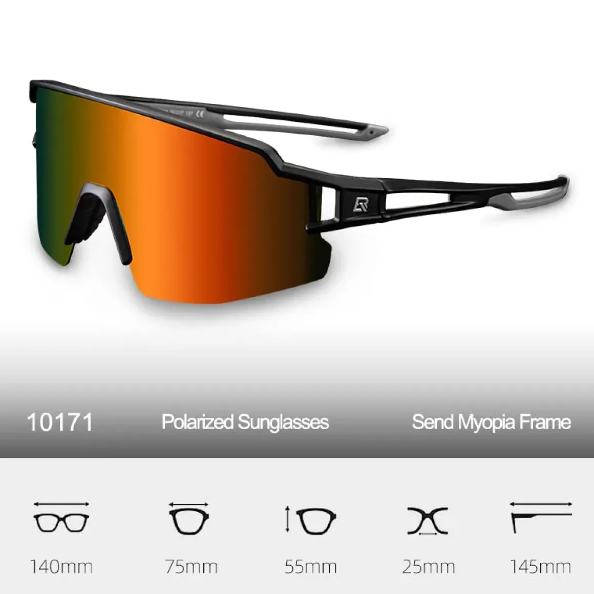 Ultralight 22g Polarised Sports Sunglasses