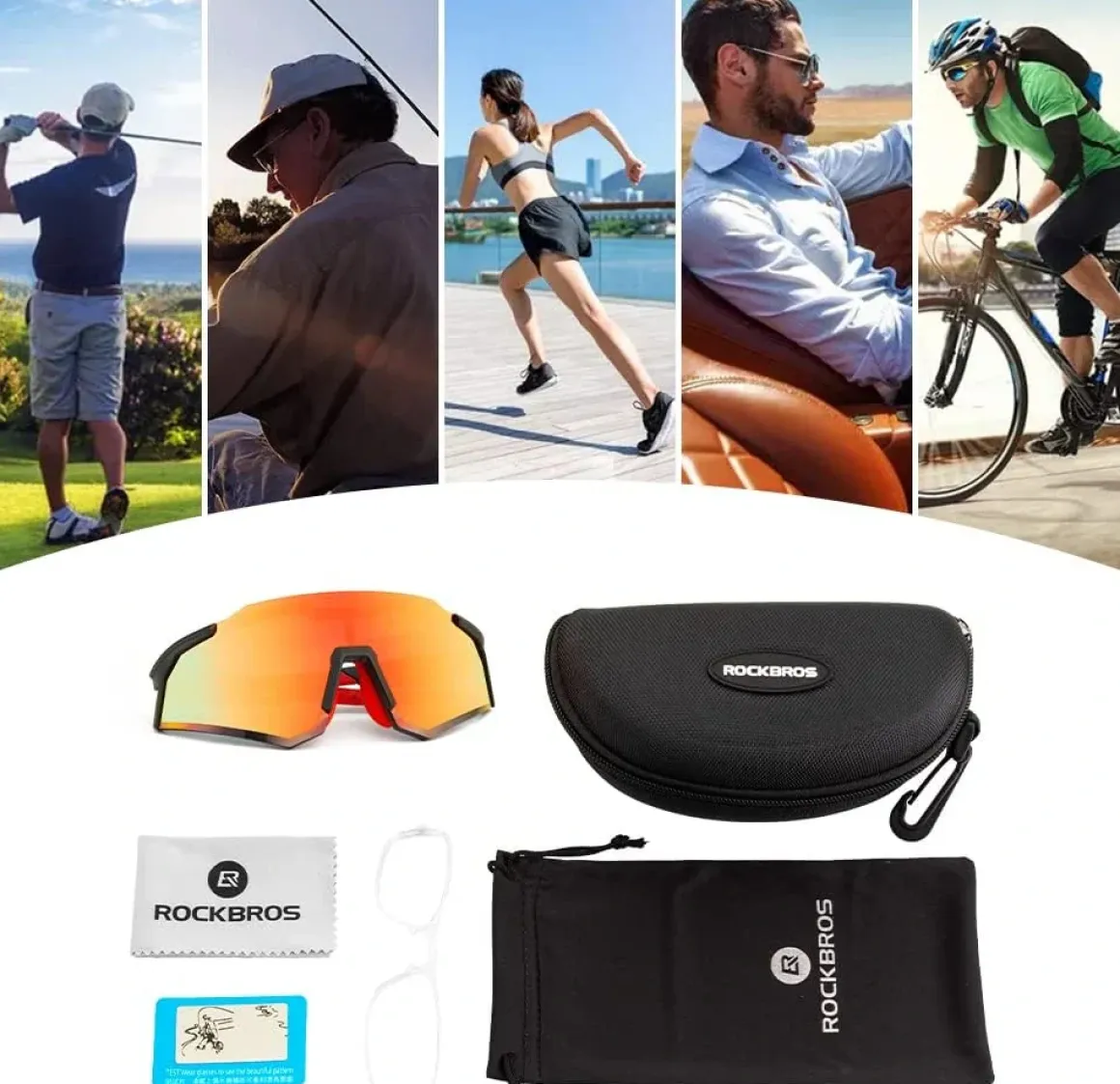Ultralight 22g Polarised Sports Sunglasses