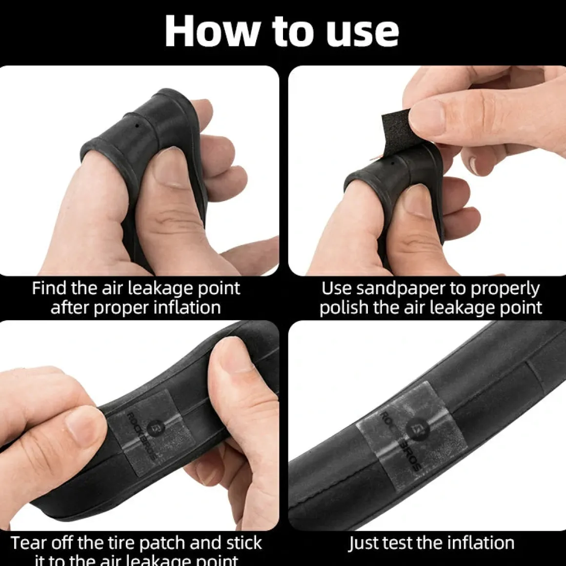 Ultra-Mini Tire Patch Kit – Super Lightweight Ultra-Slim Pocket-Friendly