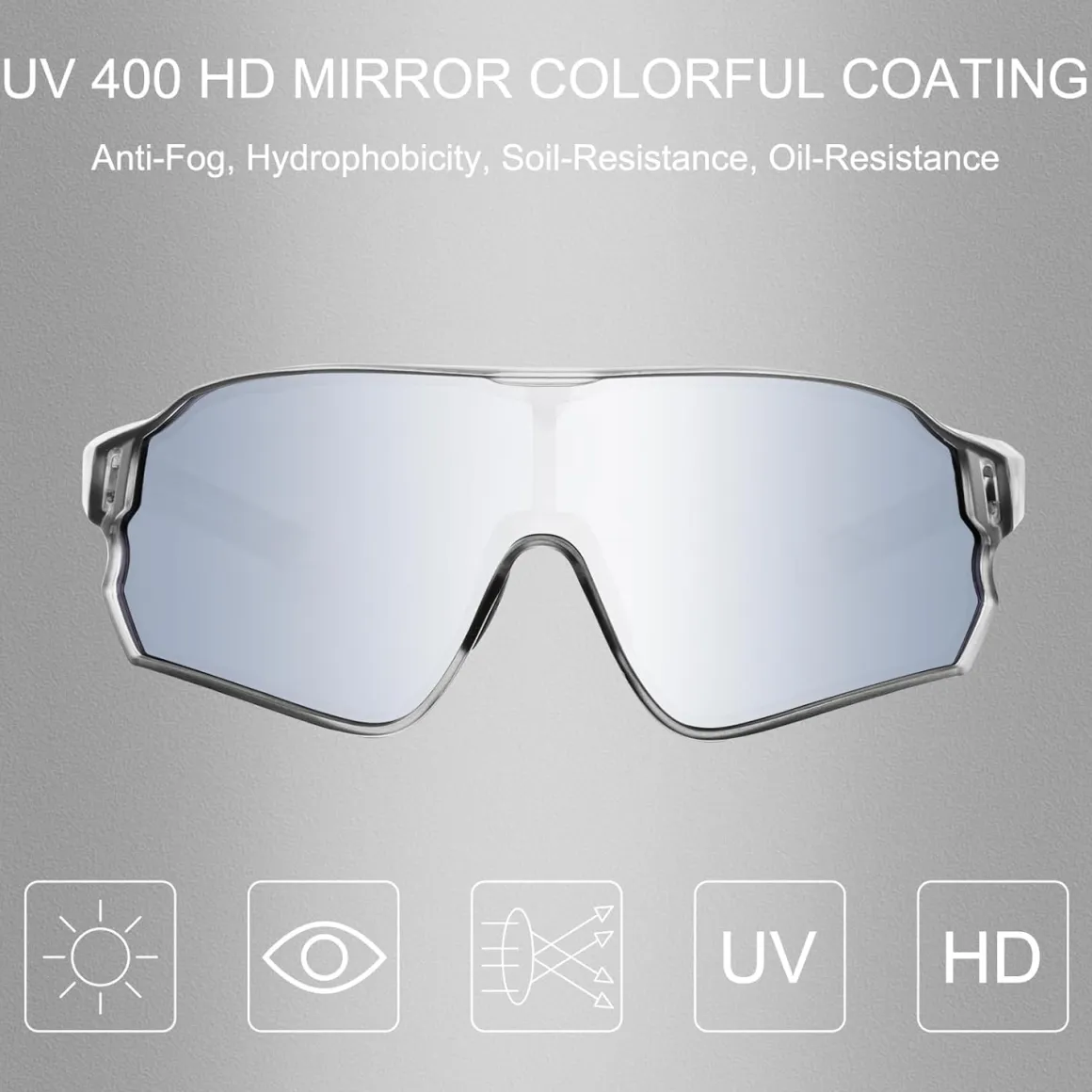 UV400 Polarized Sunglasses for Cycling