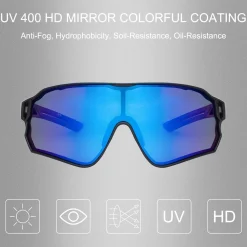UV400 Polarized Sunglasses for Cycling