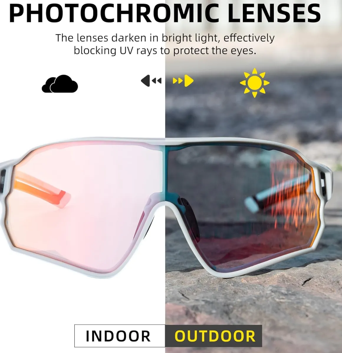 UV400 Polarized Sunglasses for Cycling