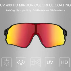 UV400 Polarized Sunglasses for Cycling