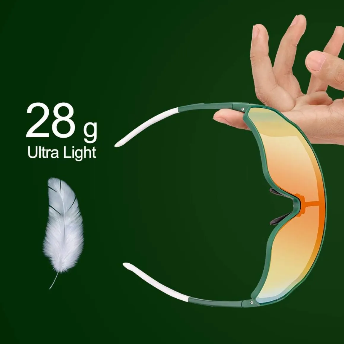 UV400 Polarized Sunglasses for Cycling