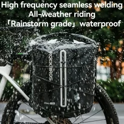 100% Waterproof Bike Rack Bag Lightweight 23L