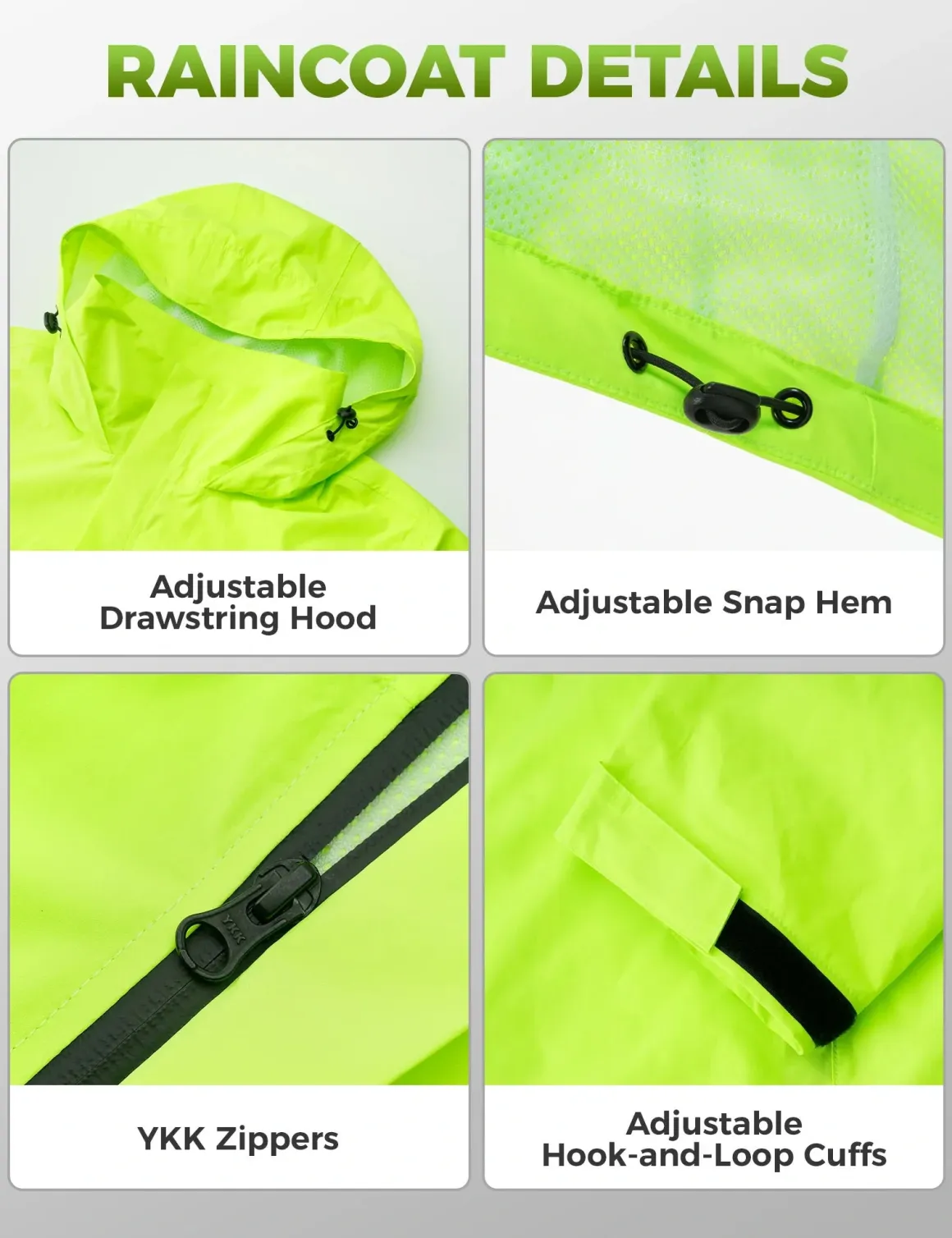 Waterproof Jacket Trousers Set YPY028