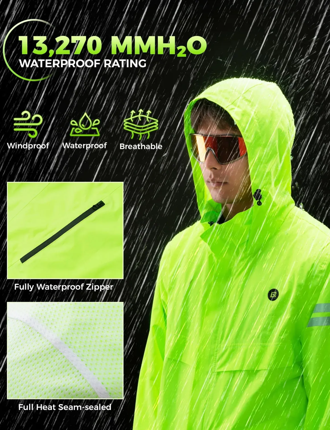 Waterproof Jacket Trousers Set YPY028