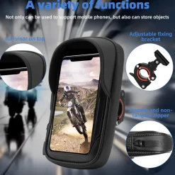 Waterproof Motorcycle Handlebar Phone Bag