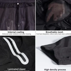Waterproof Raincoat & Overtrousers for Men Women with Reflective