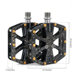 Wide Flat Pedals