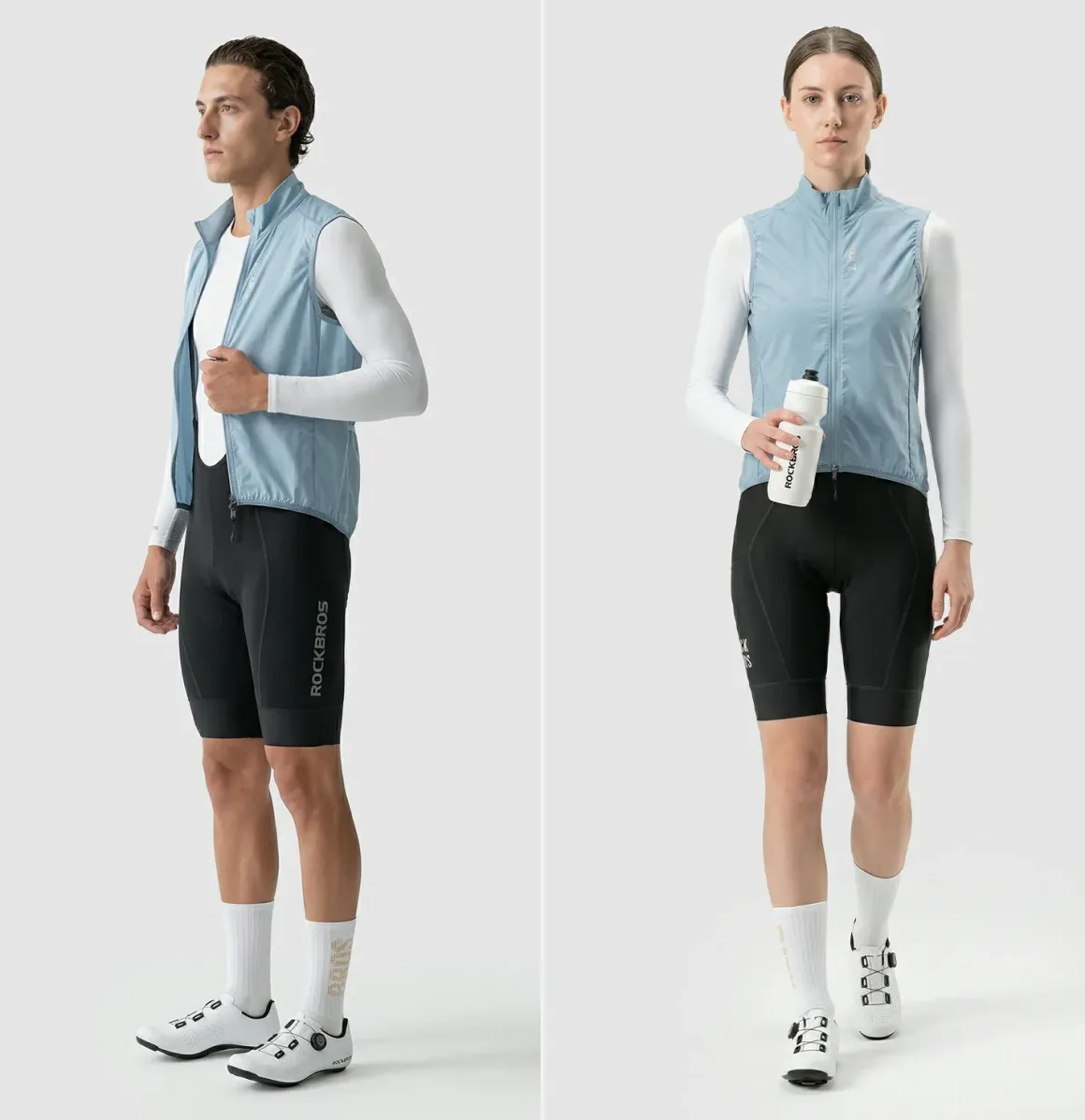 Windproof Cycling Jacket Vest Breathable Unisex