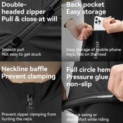Windproof Cycling Vest Unisex