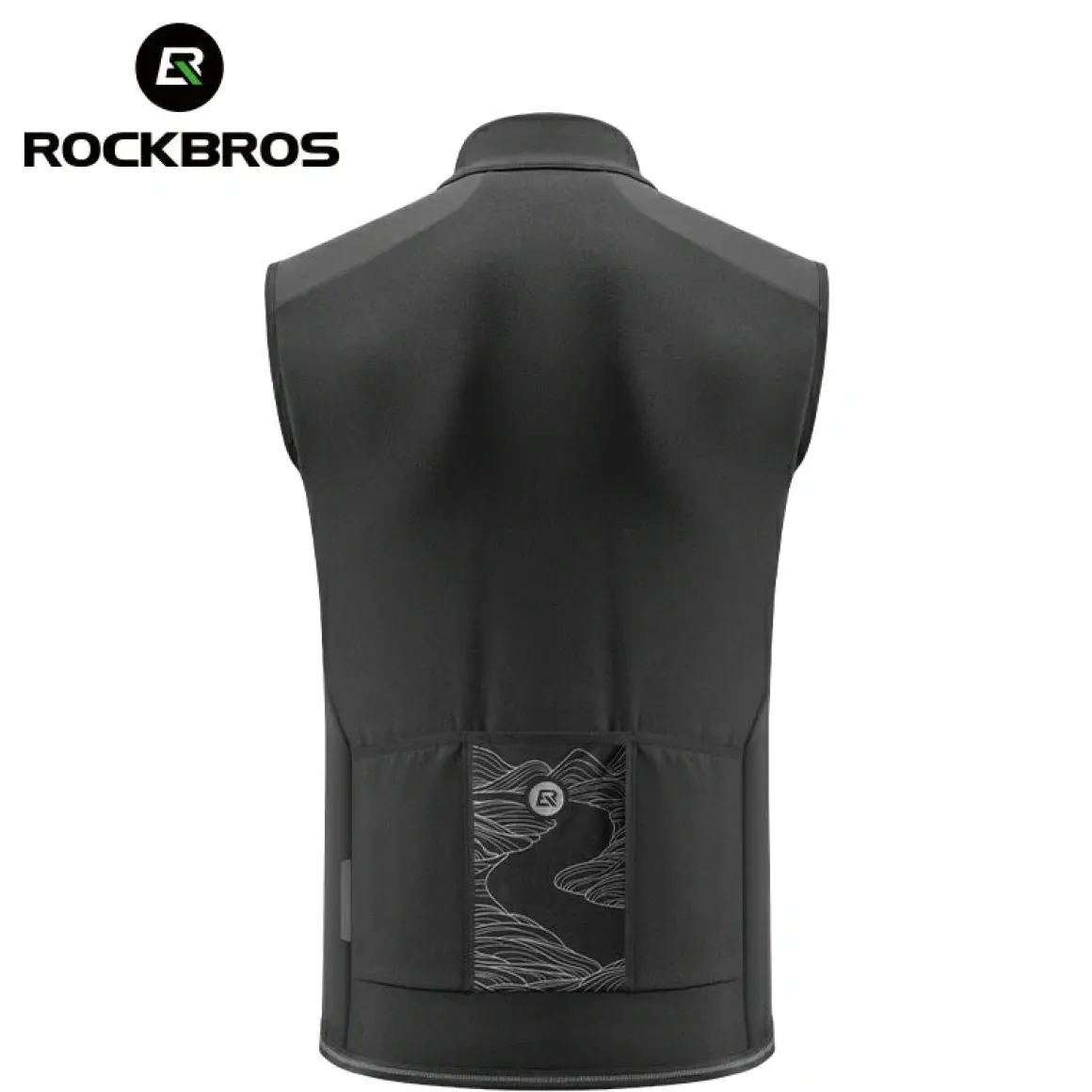 Windproof Fleece Cycling Vest