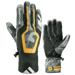 Winter Camouflage Ski Gloves