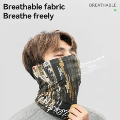 Winter Fleece 3 IN 1 Cycling Mask Hat Reversible