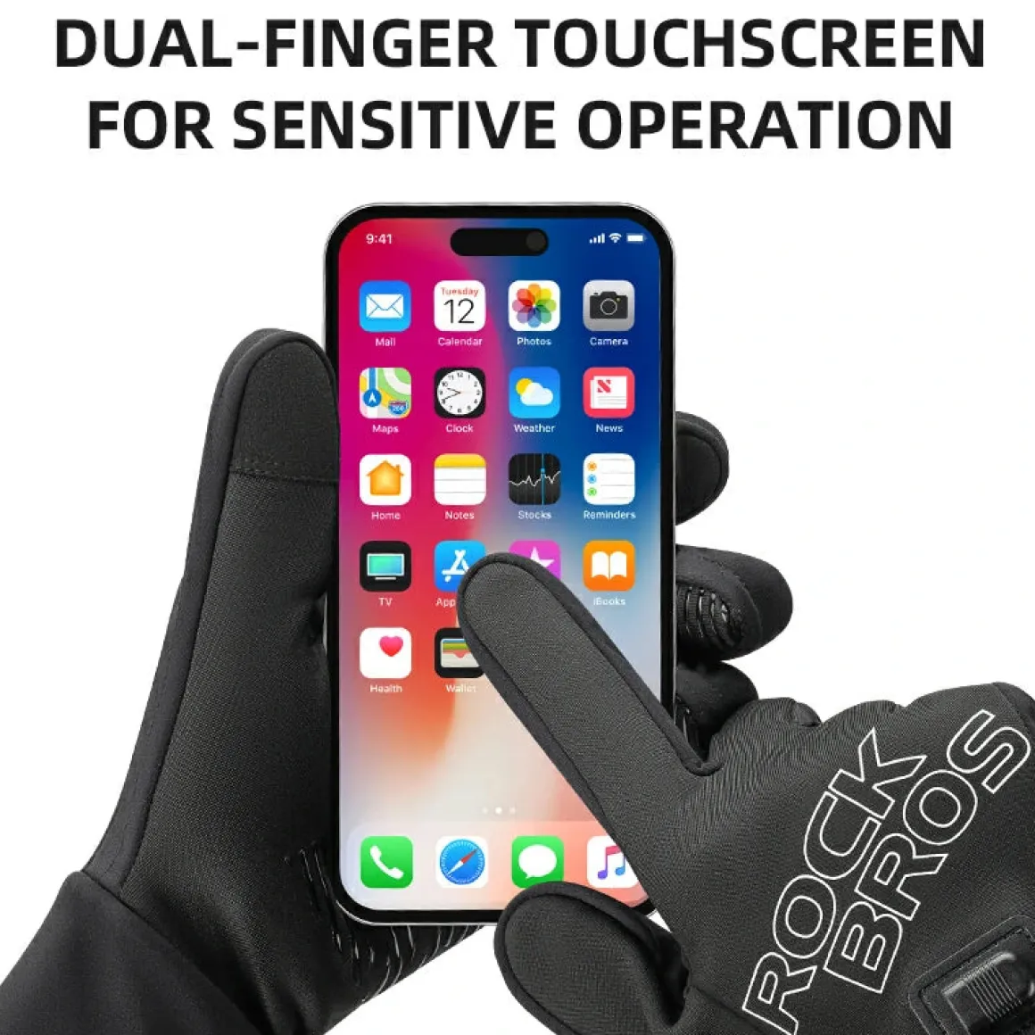Winter Heated Gloves USB Rechargeable