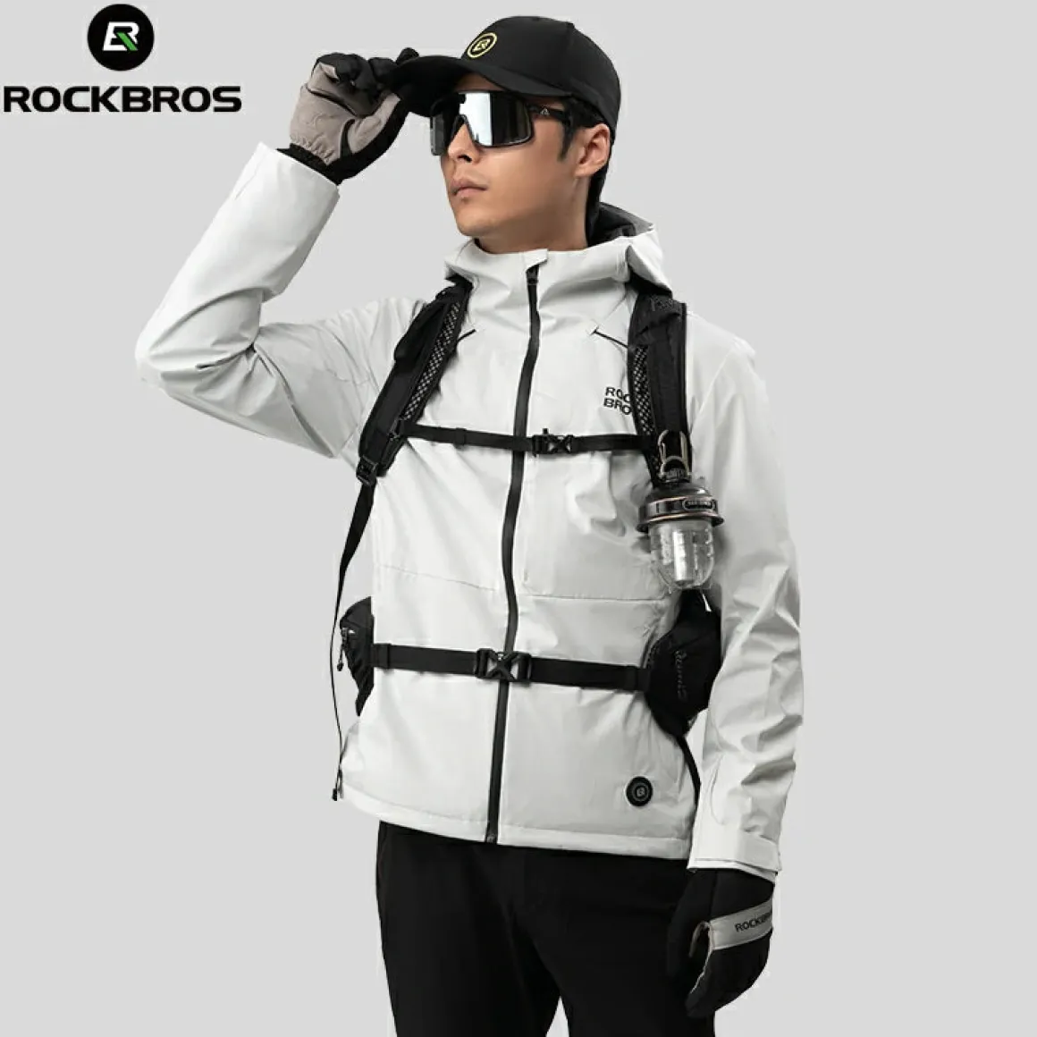 Winter Heated Winter Jacket Waterproof Windproof Rechargeable