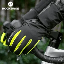 Winter Induction Heated Gloves Warm Windproof