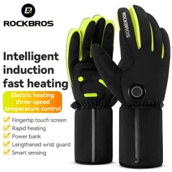 Winter Induction Heated Gloves Warm Windproof