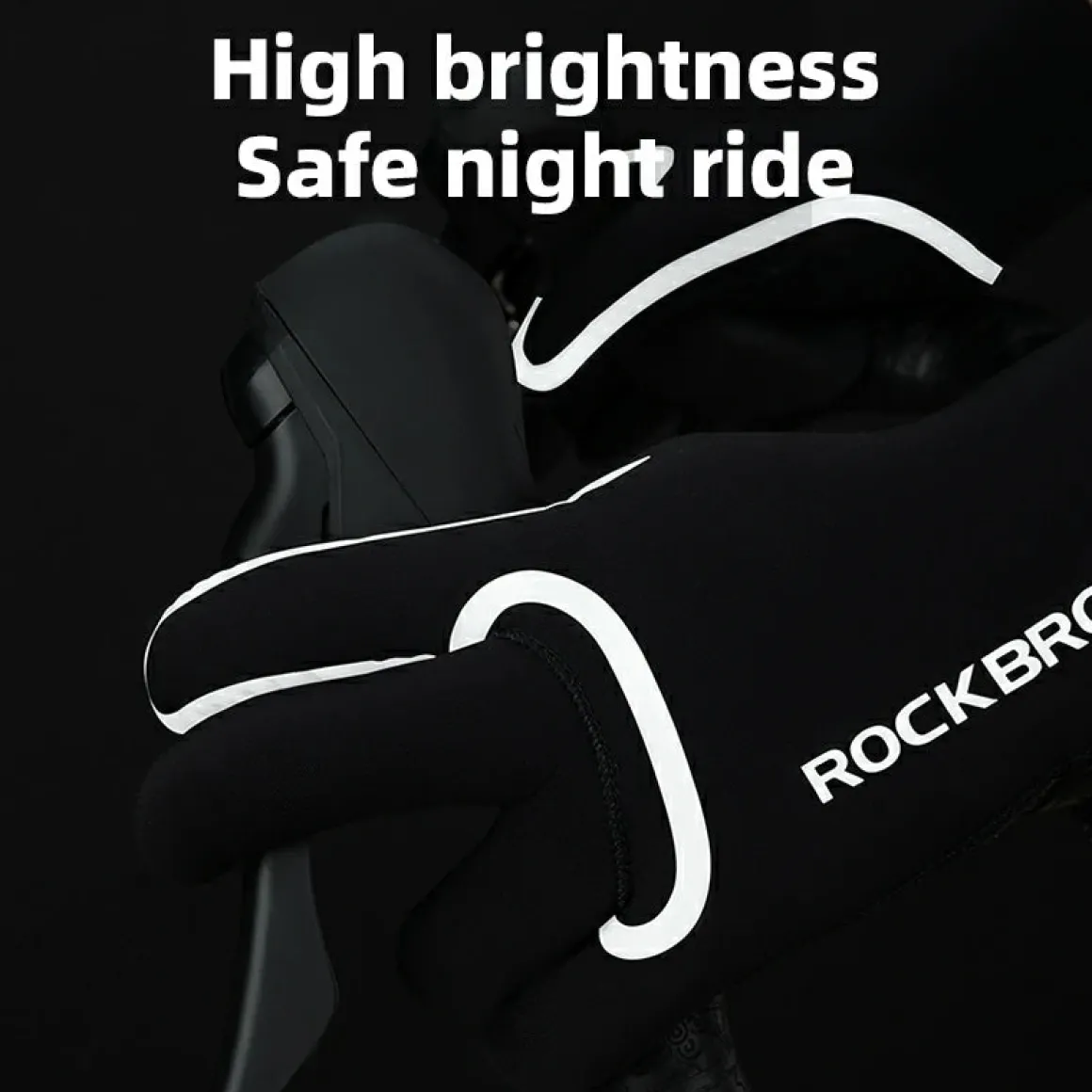 Winter Riding Gloves Water Repellent Full-Palm Silicone