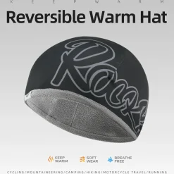 Winter Warm Wool Skull Cap Cycling Breathable for Biking Motorcycling Running