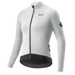 Women's Fleece Cycling Jersey Lightweight for 41–68 °F