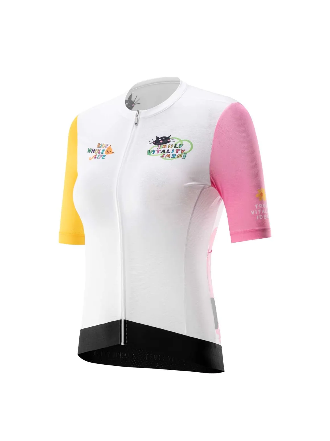 Women's TVI Vibrant Vacation Short-Sleeve Cycling Jersey